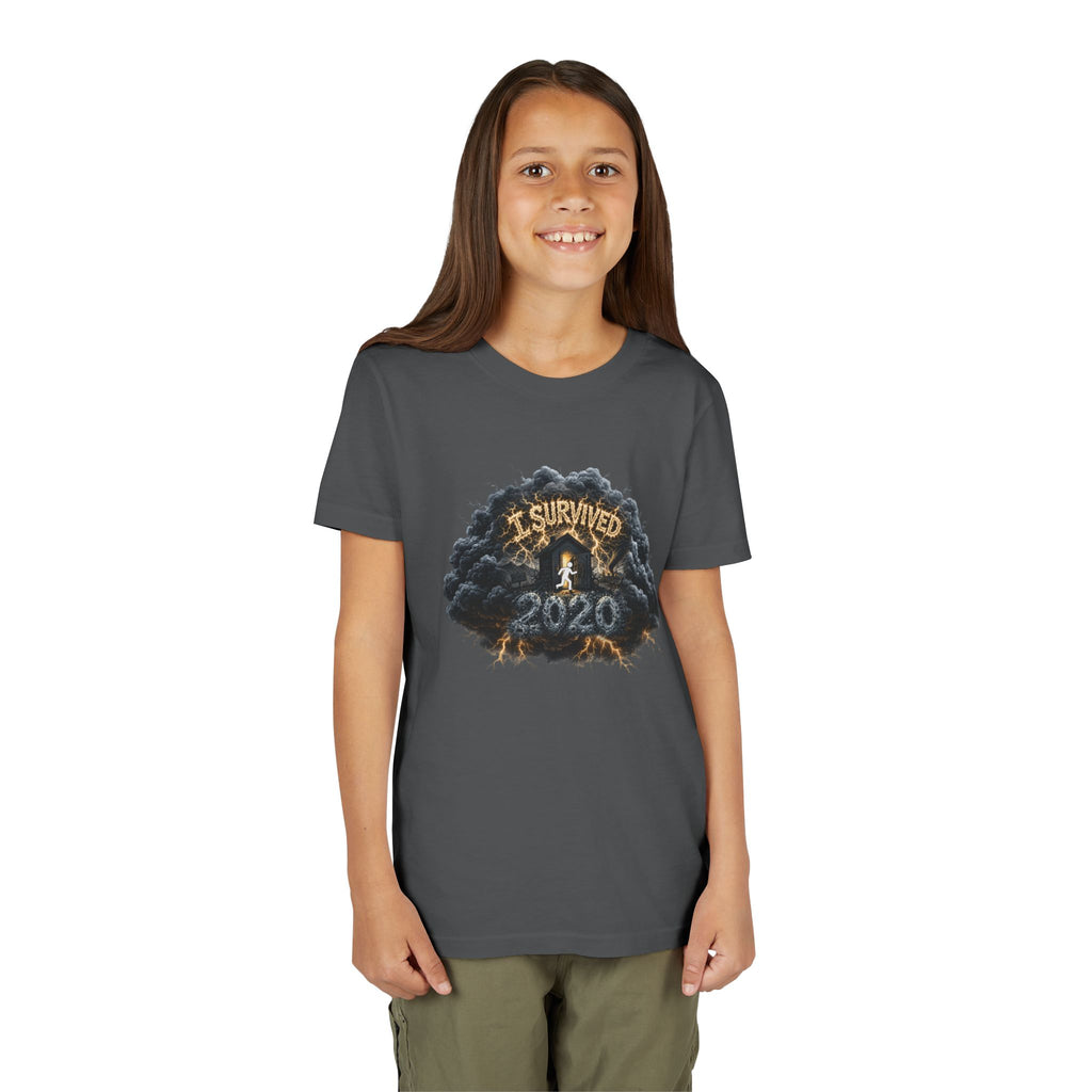 I Survived 2020 — Director's Cut Original Design Teaser Tee | Season 1 Premiere Drop Youth Short Sleeve Tee
