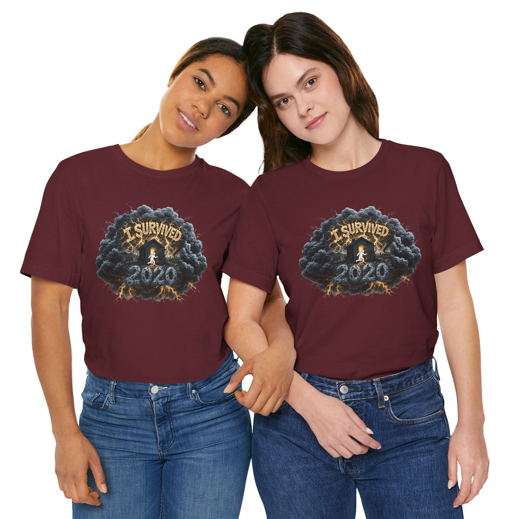 I Survived 2020 — Director's Cut Original Design Teaser Tee | Season 1 Premiere Drop Unisex Jersey Short Sleeve Tee