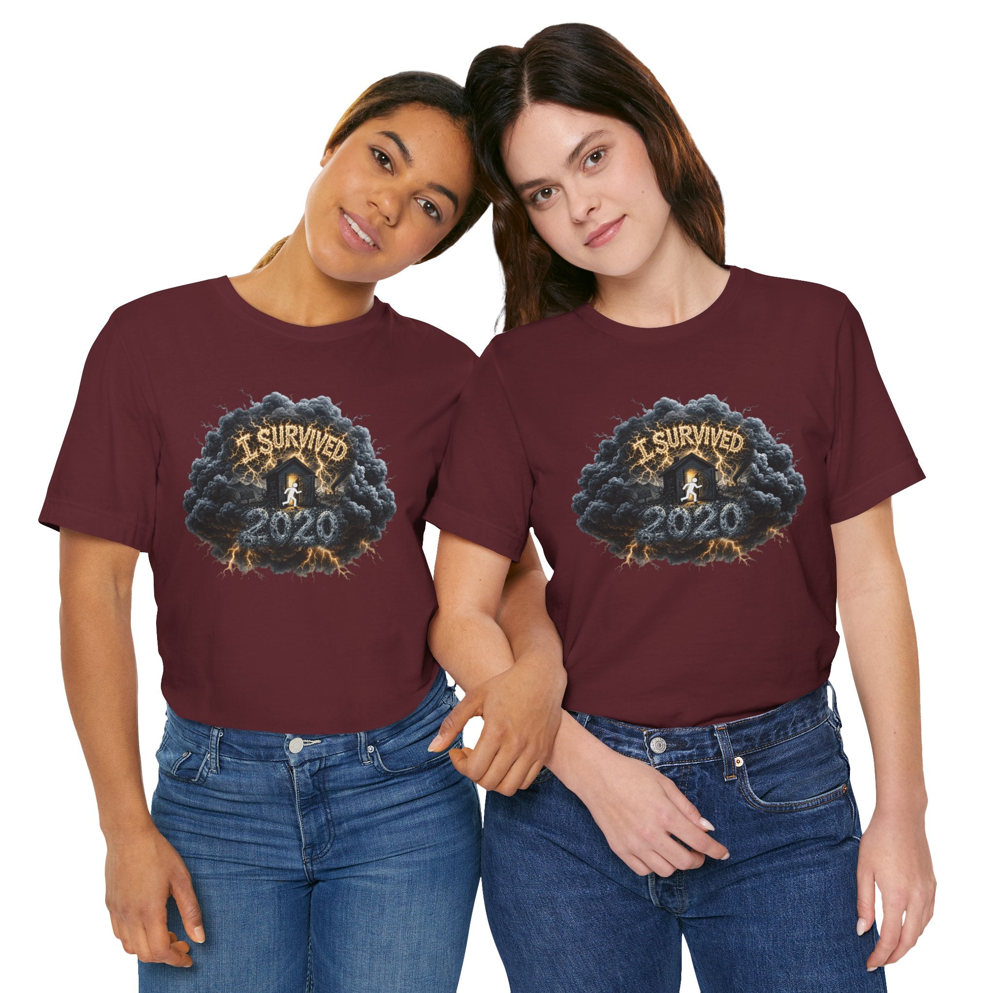 I Survived 2020 — Director's Cut Original Design Teaser Tee | Season 1 Premiere Drop Unisex Jersey Short Sleeve Tee