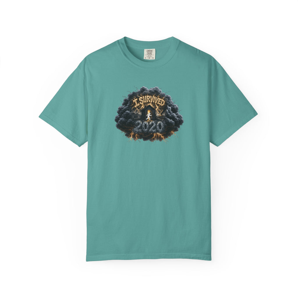 I Survived 2020 — Original PILOT Design: Director's Cut Unisex Garment-Dyed T-shirt
