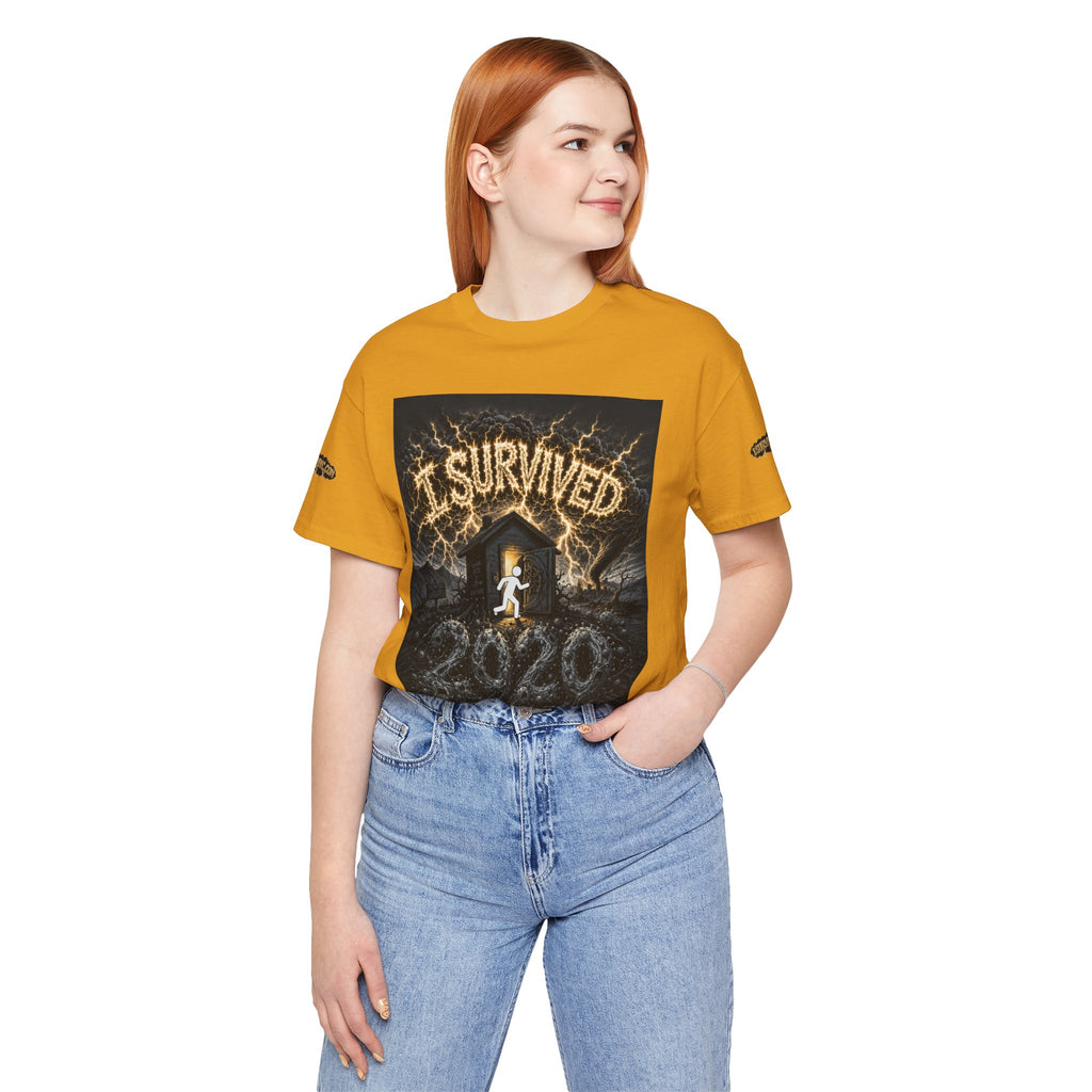 I Survived 2020 — Original PILOT Design: Special Edition Unisex Jersey Short Sleeve Tee