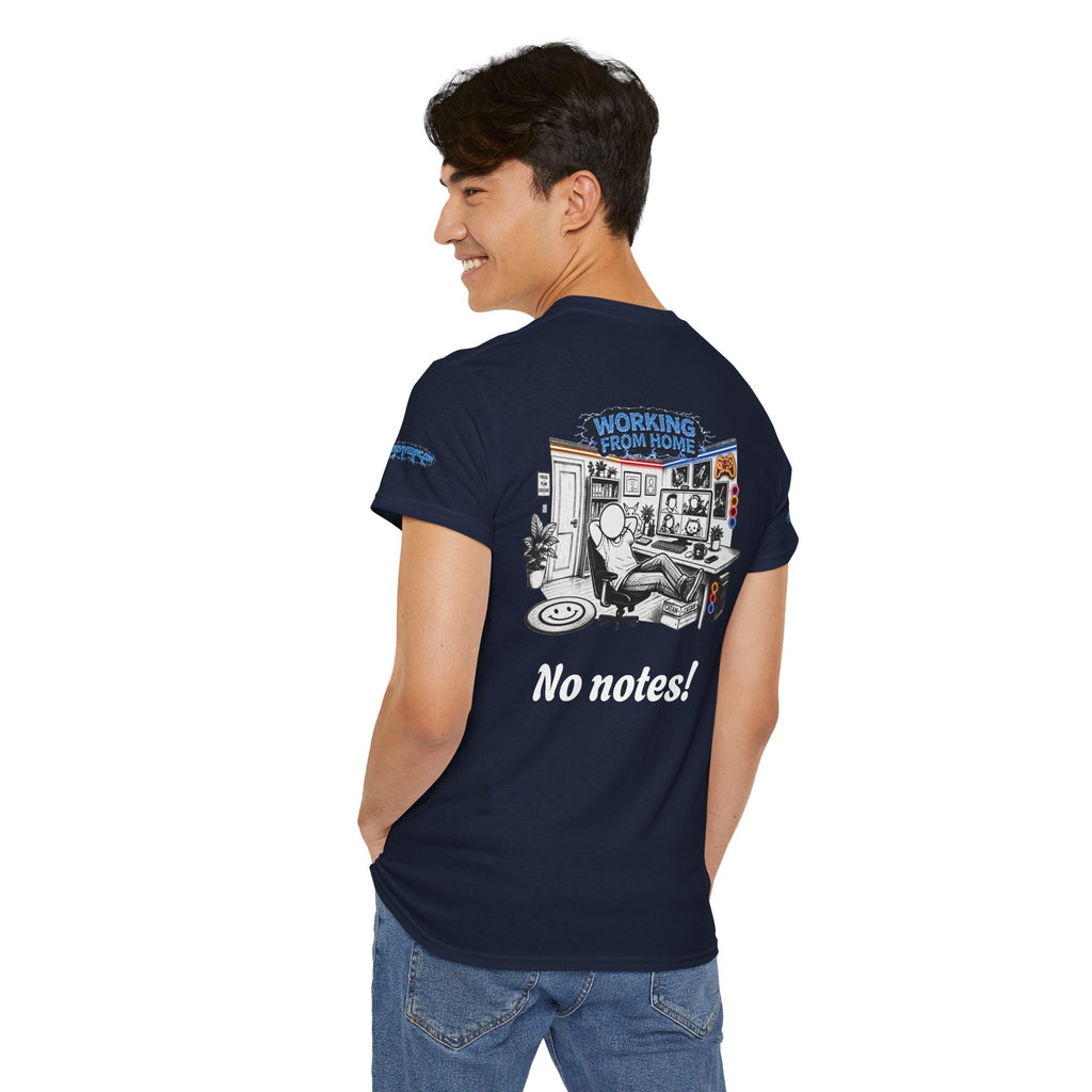 I Survived 2020 — LOCKDOWN S3:E3: Director's Cut Special Edition "Working From Home" Unisex Heavy Cotton Tee