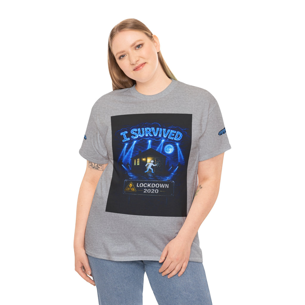 I Survived 2020 — S3:E2 "Dating Under Lockdown" | Lockdown Edition Documentary Unisex Heavy Cotton Tee (SPECIAL EDITION)
