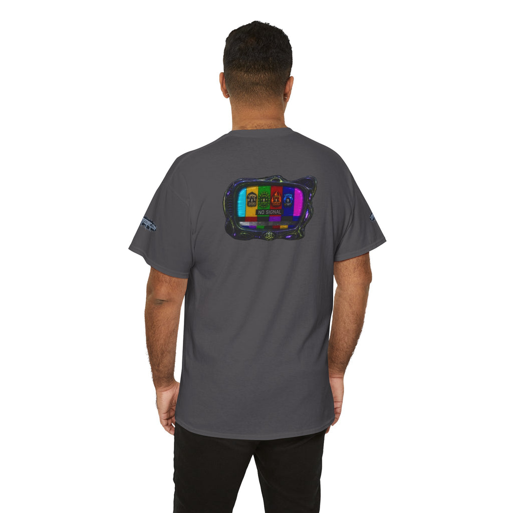 I Survived 2020 — "No Signal" Test Pattern Tee Alien Broadcast Finale Special Edition Summer Premiere Unisex Heavy Cotton Tee