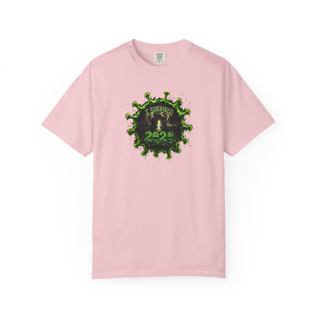 I Survived 2020 — PANDEMIC S1:E5: Director's Cut "Delivery Doomsday" Unisex Garment-Dyed T-shirt