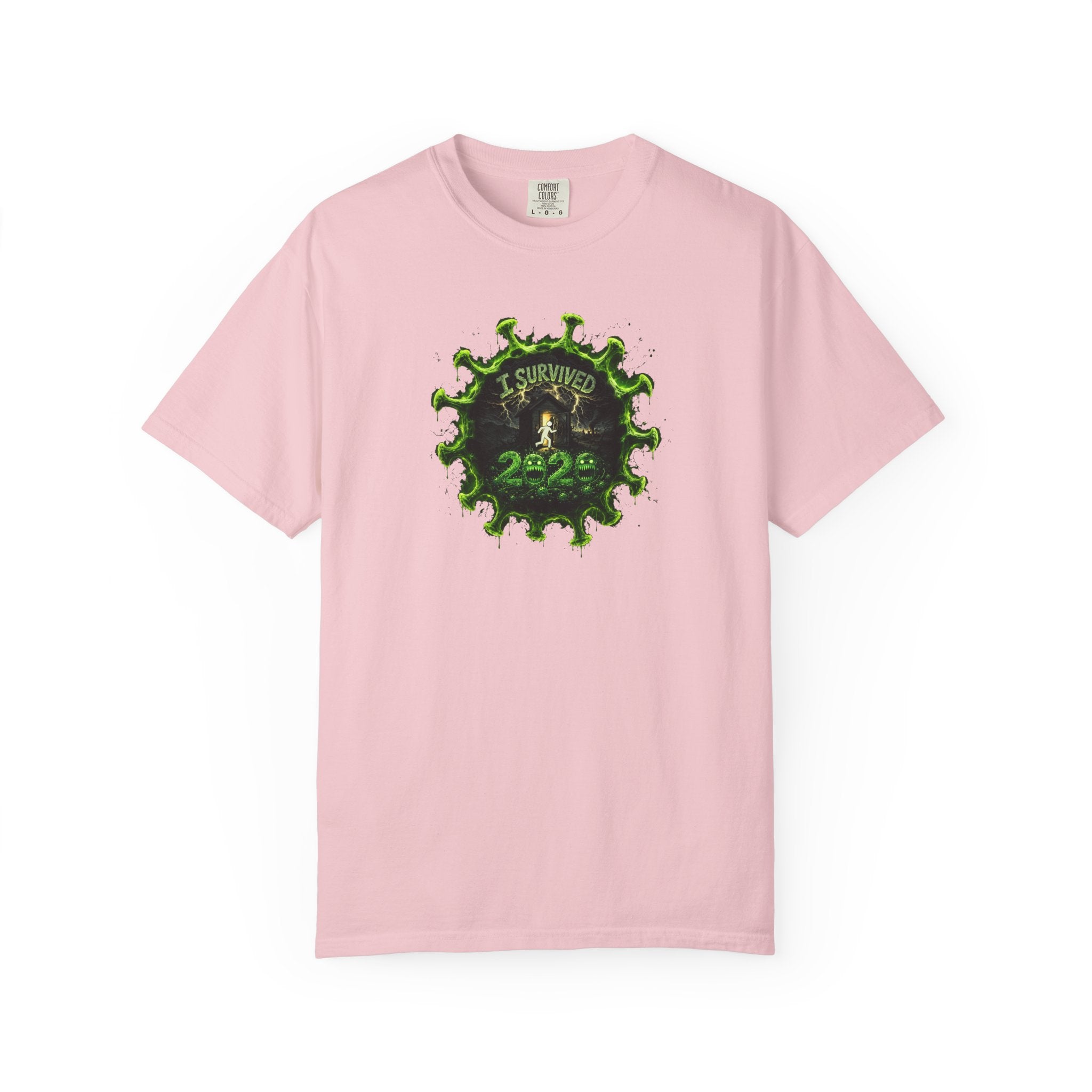 I Survived 2020 — PANDEMIC S1:E5: Director's Cut "Delivery Doomsday" Unisex Garment-Dyed T-shirt
