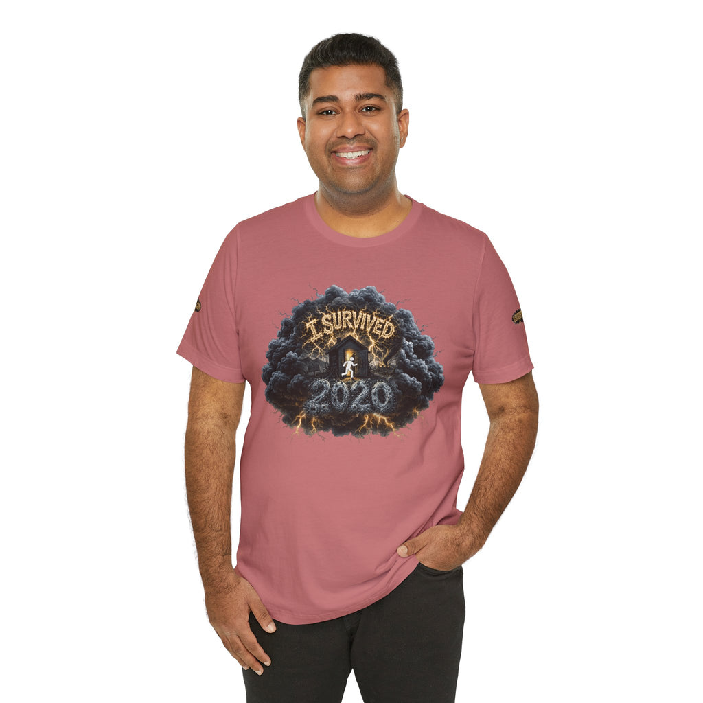 I Survived 2020 — Director's Cut Original Design Teaser Tee | Season 1 Premiere Drop Unisex Jersey Short Sleeve Tee