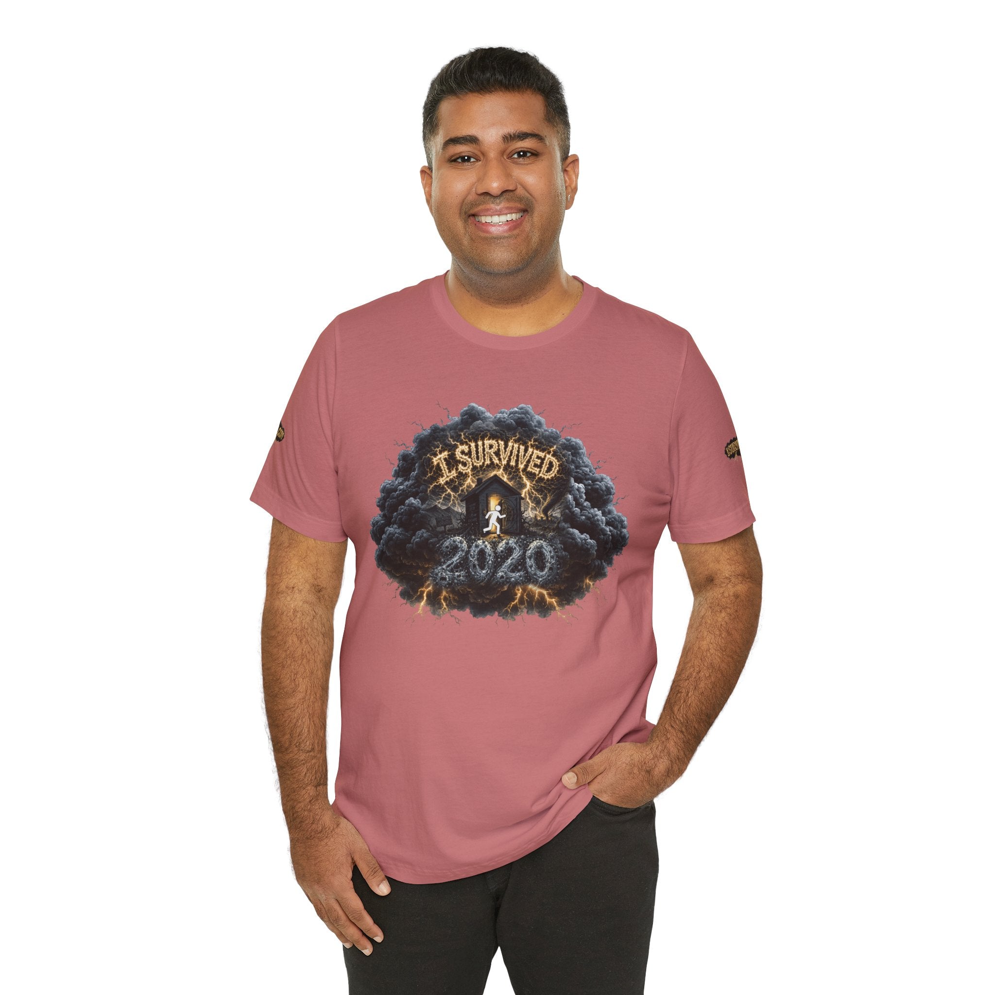 I Survived 2020 — Director's Cut Original Design Teaser Tee | Season 1 Premiere Drop Unisex Jersey Short Sleeve Tee