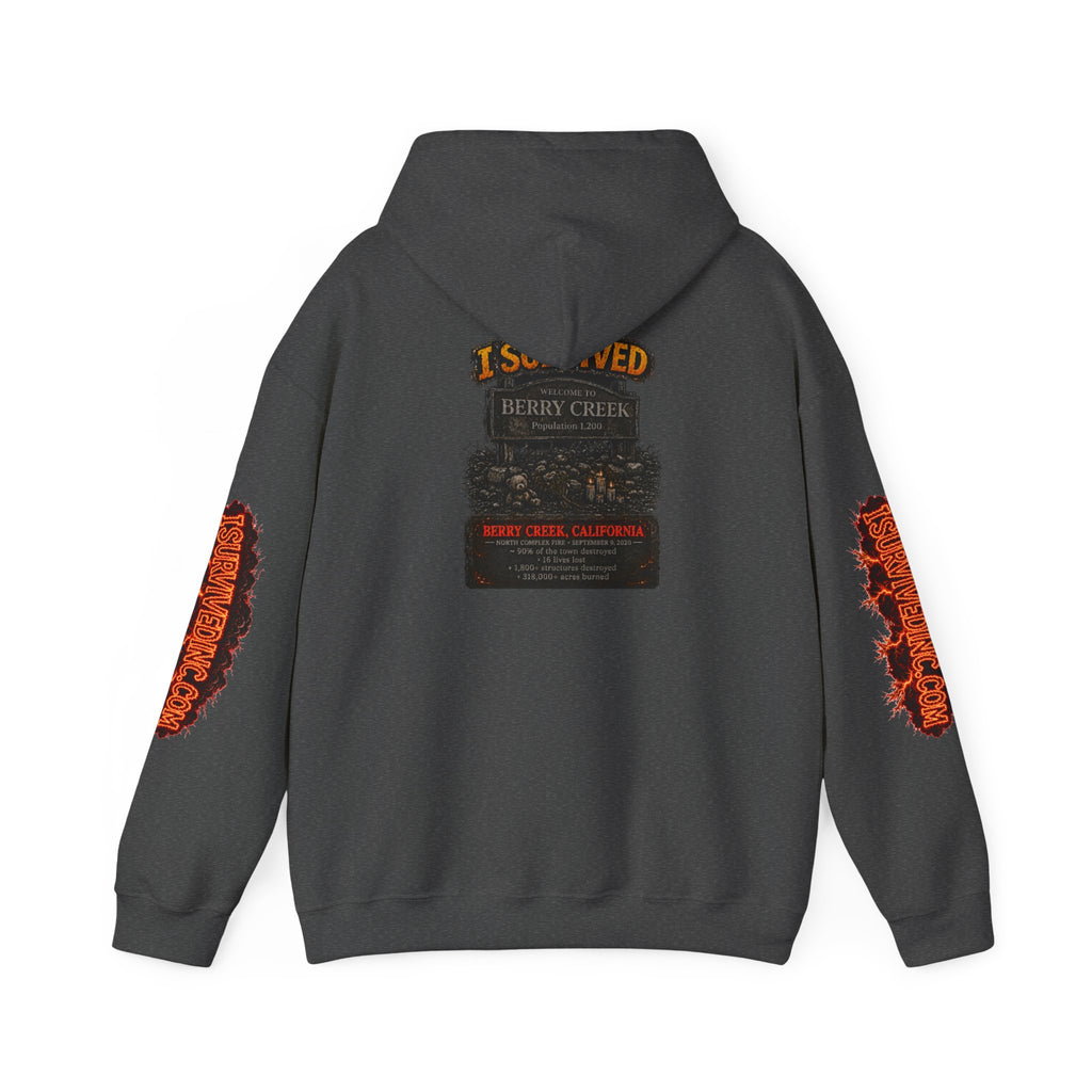 I Survived 2020 — WILDFIRES S2:E1: "Berry Creek" Memorial Hoodie