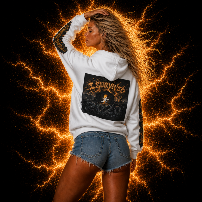 I Survived 2020 — Original PILOT Design: Special Edition Unisex Heavy Blend™ Crewneck Sweatshirt