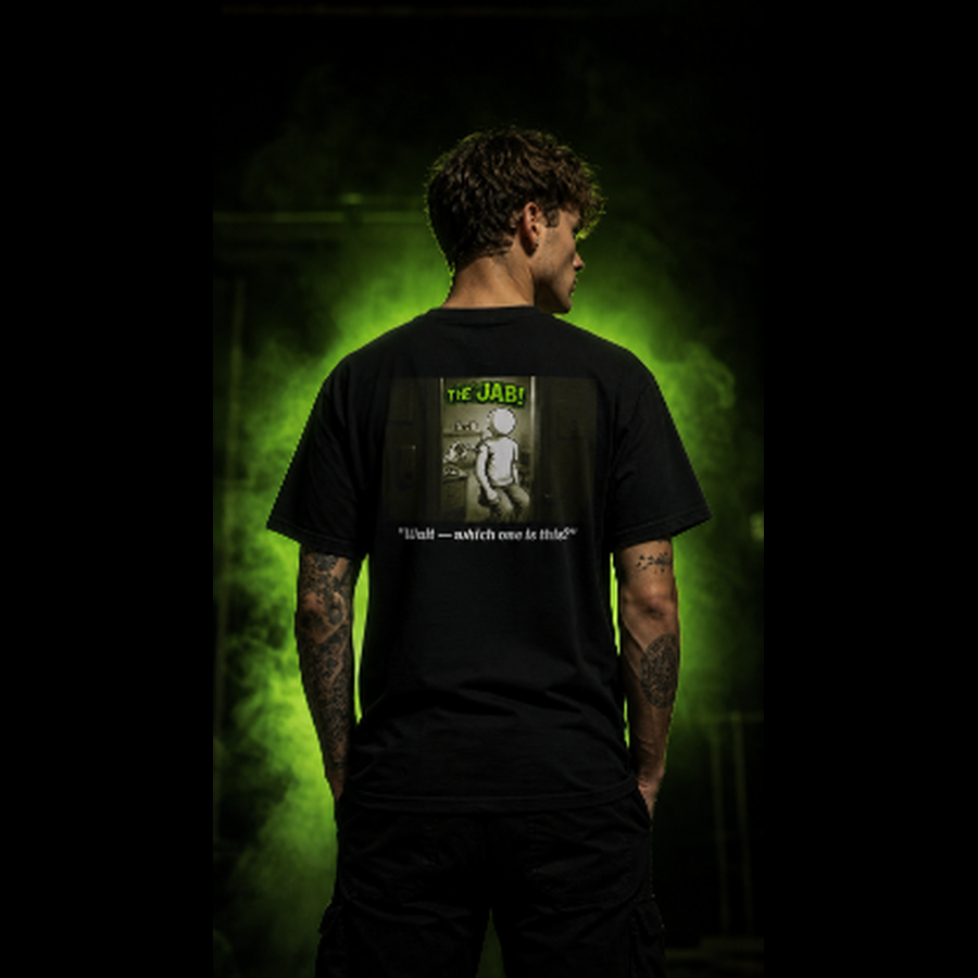 I Survived 2020 — PANDEMIC S1:E3: Director's Cut "The Jab!" Unisex Heavy Cotton Tee