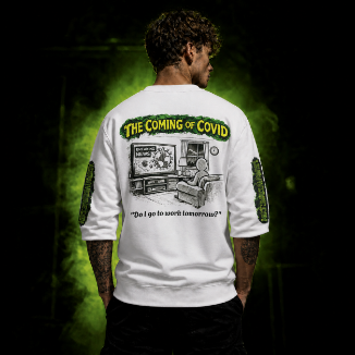I Survived 2020 — PANDEMIC S1:E2: Director's Cut "The Coming of COVID" Unisex Heavy Blend™ Crewneck Sweatshirt