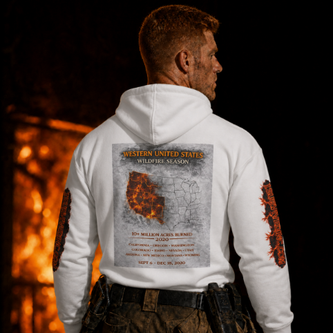 I Survived 2020 — WILDFIRES S2:E4: Director's Cut "Western U.S. Wildfire Season" Memorial Hoodie