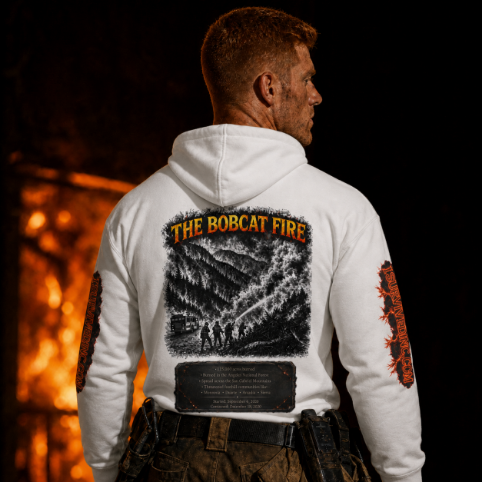 I Survived 2020 — WILDFIRES S2:E2: Director's Cut "The Bobcat Fire" Memorial Hoodie