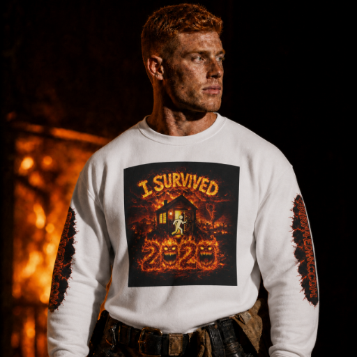 I Survived 2020 — WILDFIRES S2:E3: "The California Wildfires" Memorial Unisex Heavy Blend™ Crewneck Sweatshirt