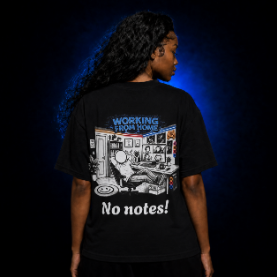 I Survived 2020 — LOCKDOWN S3:E3: Director's Cut Special Edition "Working From Home" Unisex Heavy Cotton Tee