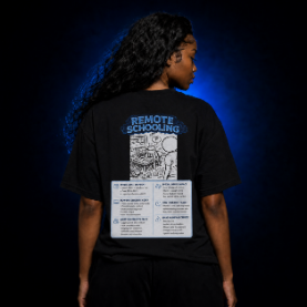 I Survived 2020 — LOCKDOWN S3:E3: Director's Cut Special Edition "Remote Schooling" Unisex Heavy Cotton Tee