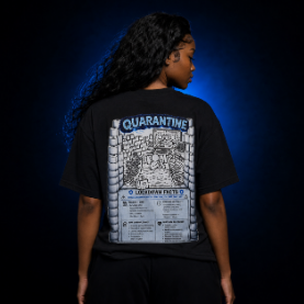 I Survived 2020 —  LOCKDOWN S3:E1: Director's Cut "Quarantine" Unisex Garment-Dyed T-shirt