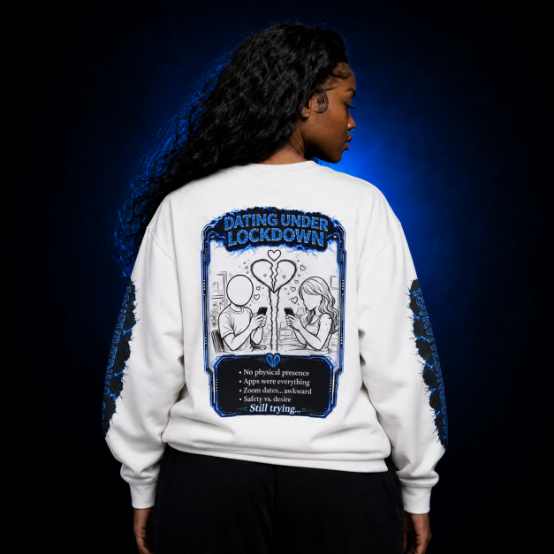 I Survived 2020 — LOCKDOWN S3:E2: Special Edition "Dating Under Lockdown" Unisex Heavy Blend™ Crewneck Sweatshirt