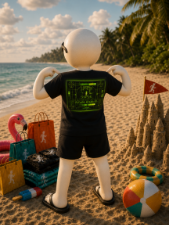 I Survived 2020 — "Please Stand By" Test Pattern Toxic Signal Tee Special Edition Summer Premiere Unisex Jersey Short Sleeve Tee