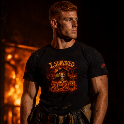 I Survived 2020 — WILDFIRES S2:E1: Special Edition "Berry Creek" Memorial Unisex Heavy Cotton Tee