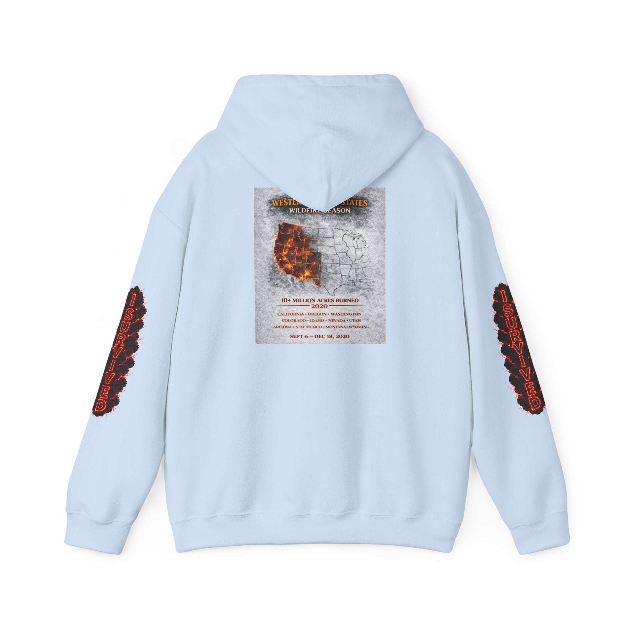 I Survived 2020 — Director's Cut S2:E4 "Western U.S. Wildfire Season" | Mid-Season Finale Pt. 1 | Wildfire Edition Memorial Hoodie Sweatshirt