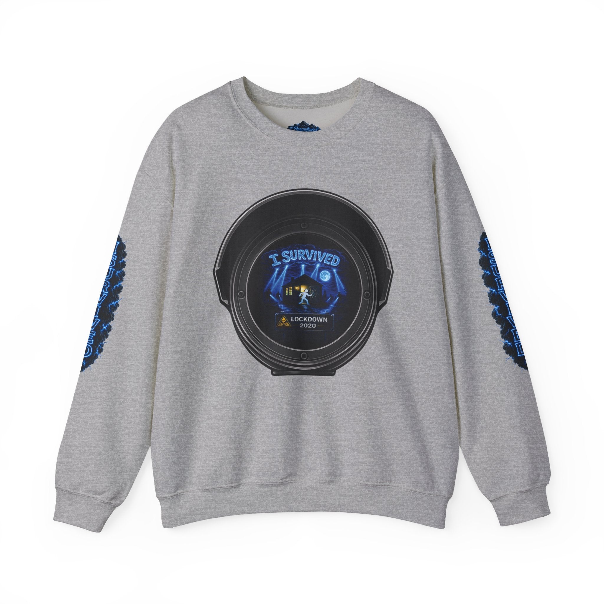 I Survived 2020 — Director's Cut S3:E1 "Quarantine" | Lockdown Edition Documentary Unisex Heavy Blend™ Crewneck Sweatshirt
