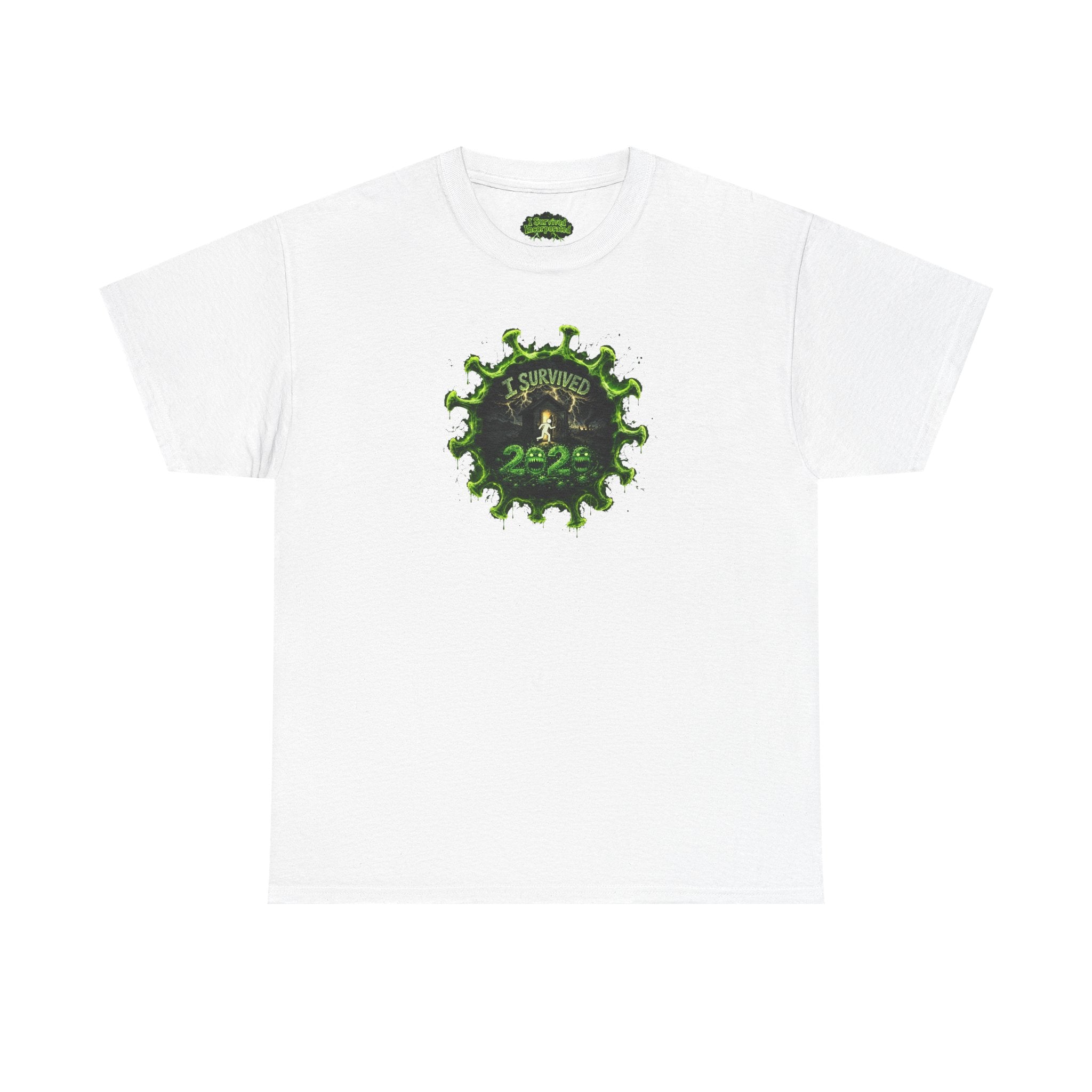 I Survived 2020 — PANDEMIC S1:E3: Director's Cut "The Jab!" Unisex Heavy Cotton Tee
