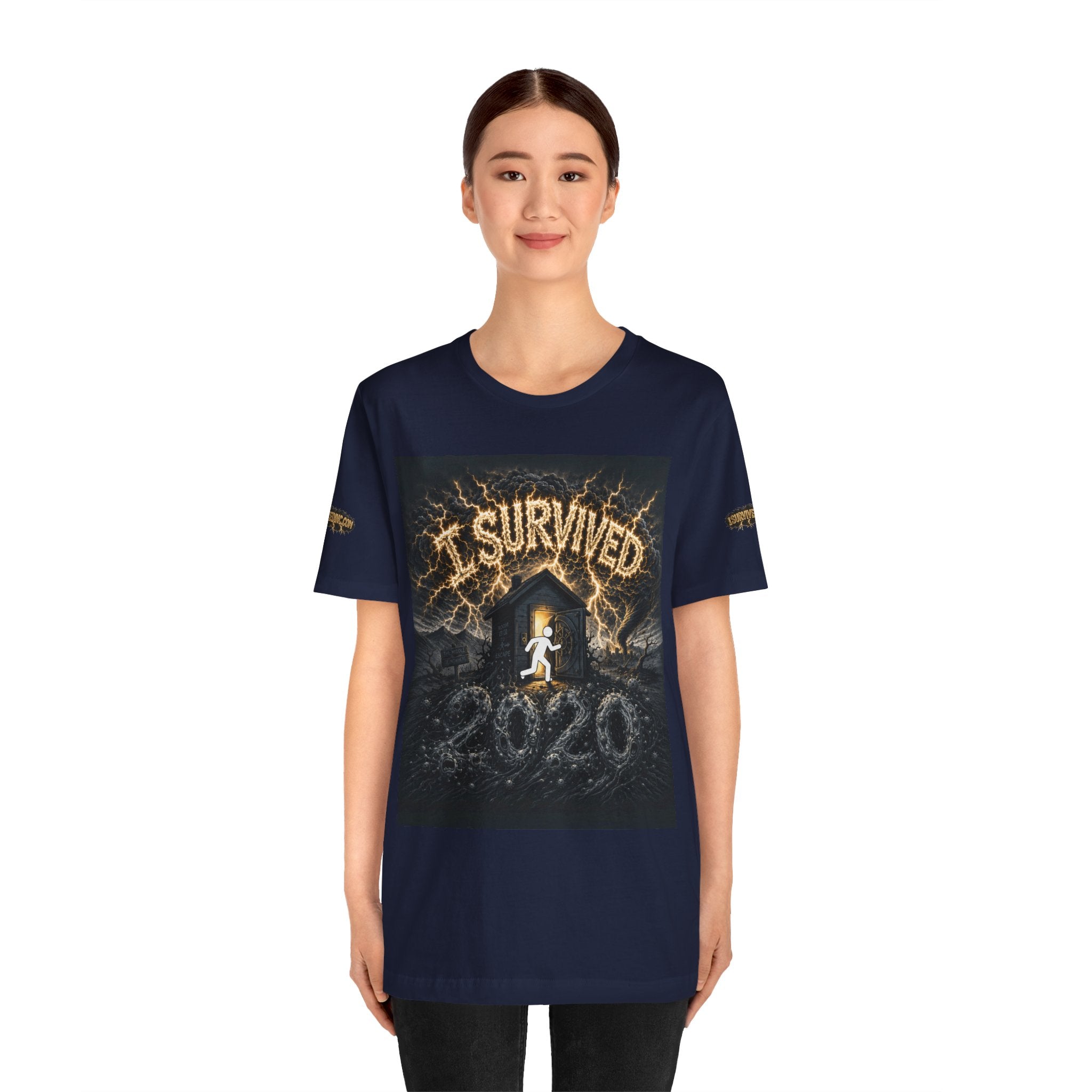 I Survived 2020 — Original PILOT Design: Special Edition Unisex Jersey Short Sleeve Tee
