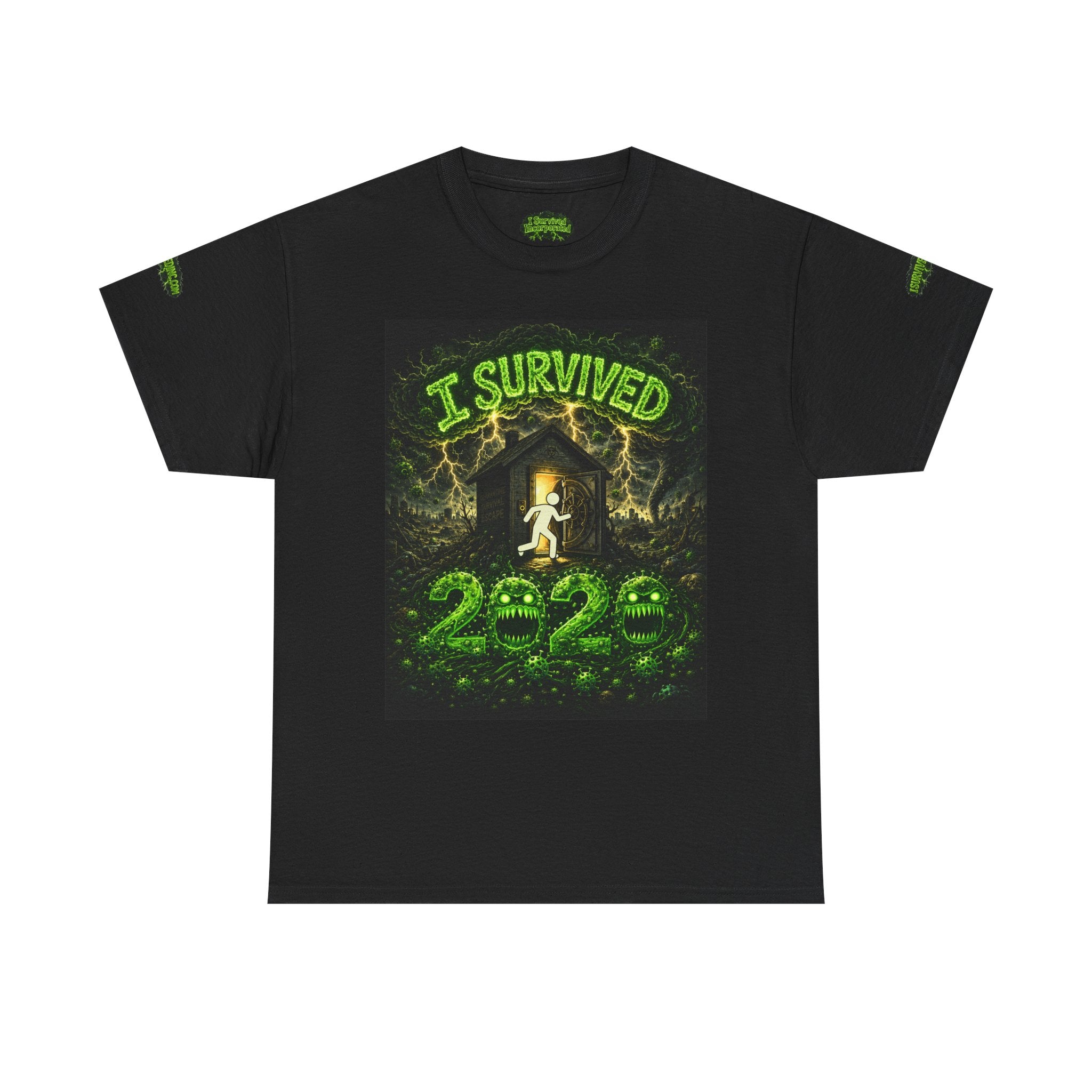 I Survived 2020 — S1:E1 "COVID-19: The Coronavirus" | Pandemic Edition Tee Unisex Garment-Dyed T-shirt (SPECIAL EDITION)