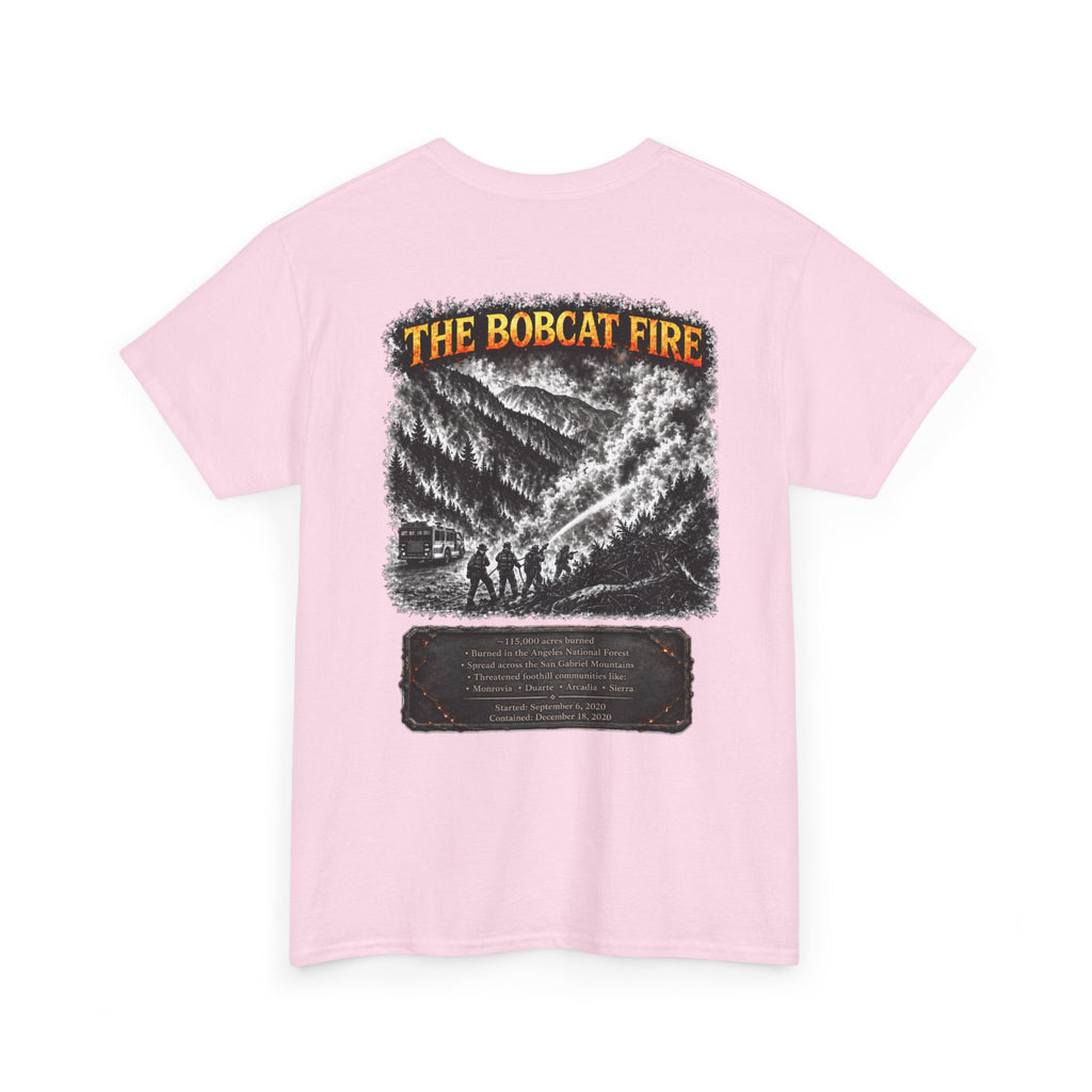 I Survived 2020 — Director's Cut S2:E2 "The Bobcat Fire" | Wildfire Edition Memorial Unisex Heavy Cotton Tee