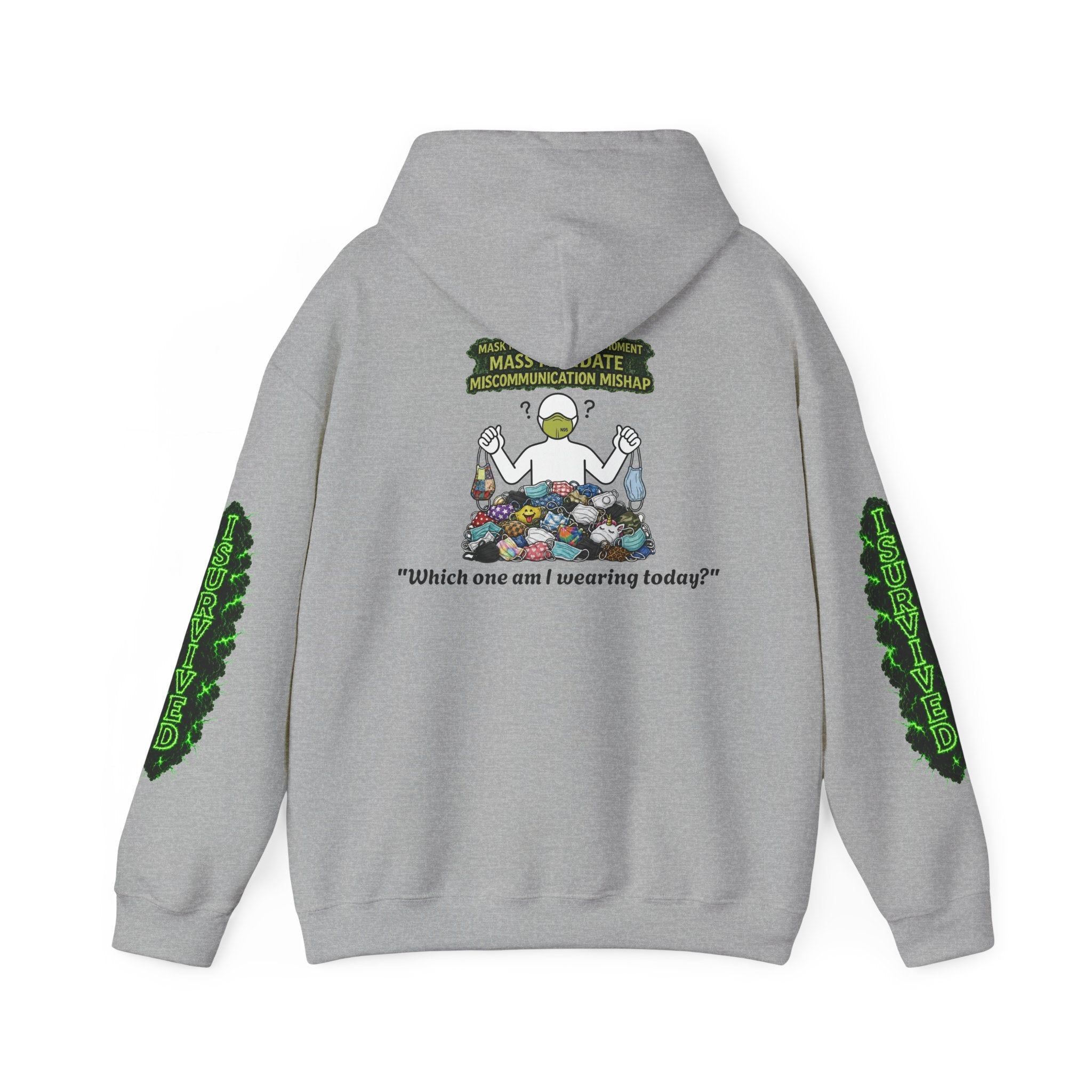 I Survived 2020 — Director's Cut S1:E4 "Mask Madness Mayhem Moment" | Pandemic Edition Hoodie Sweatshirt
