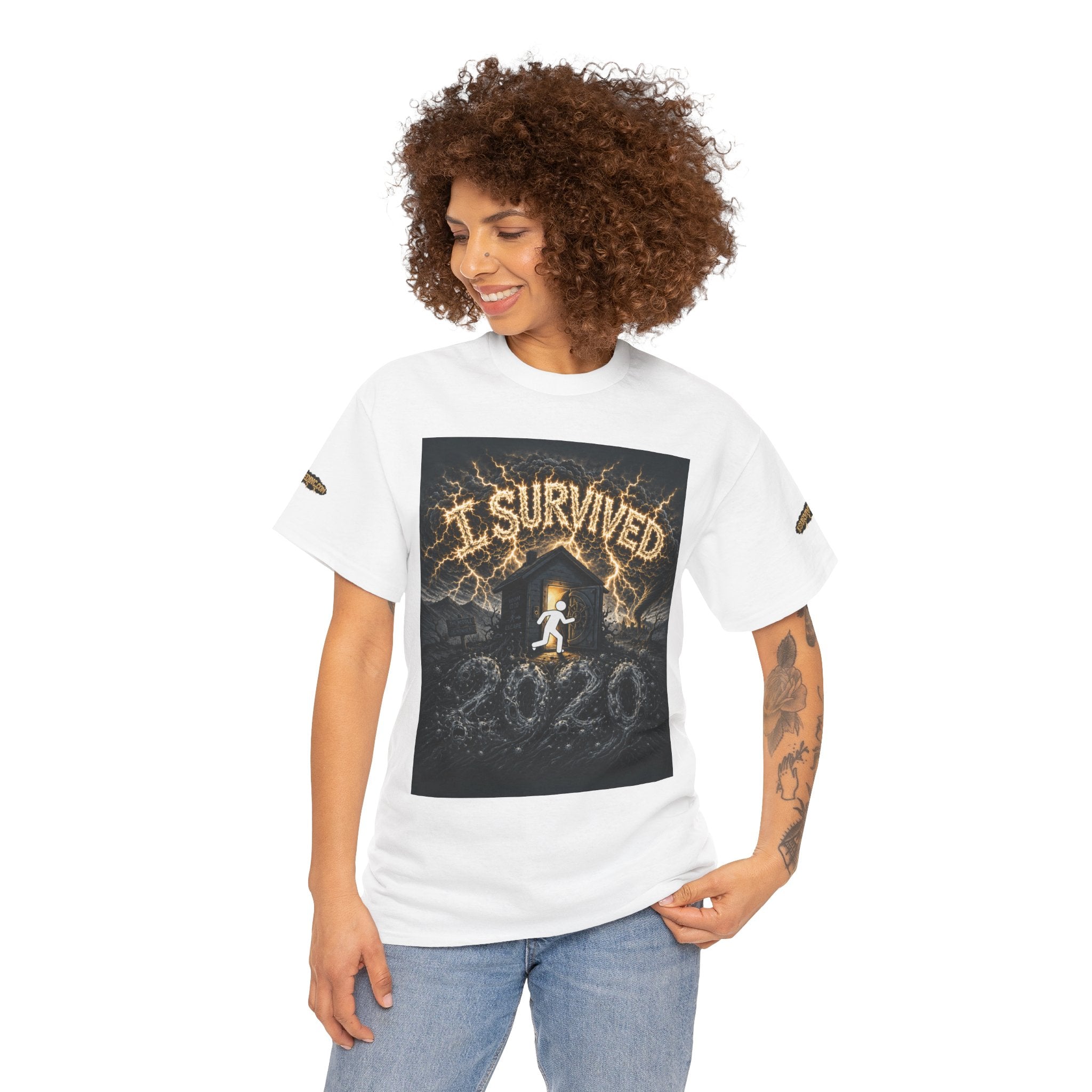 I Survived 2020 — Original Design Teaser Tee | Season 1 Premiere Drop Unisex Heavy Cotton Tee (SPECIAL EDITION)