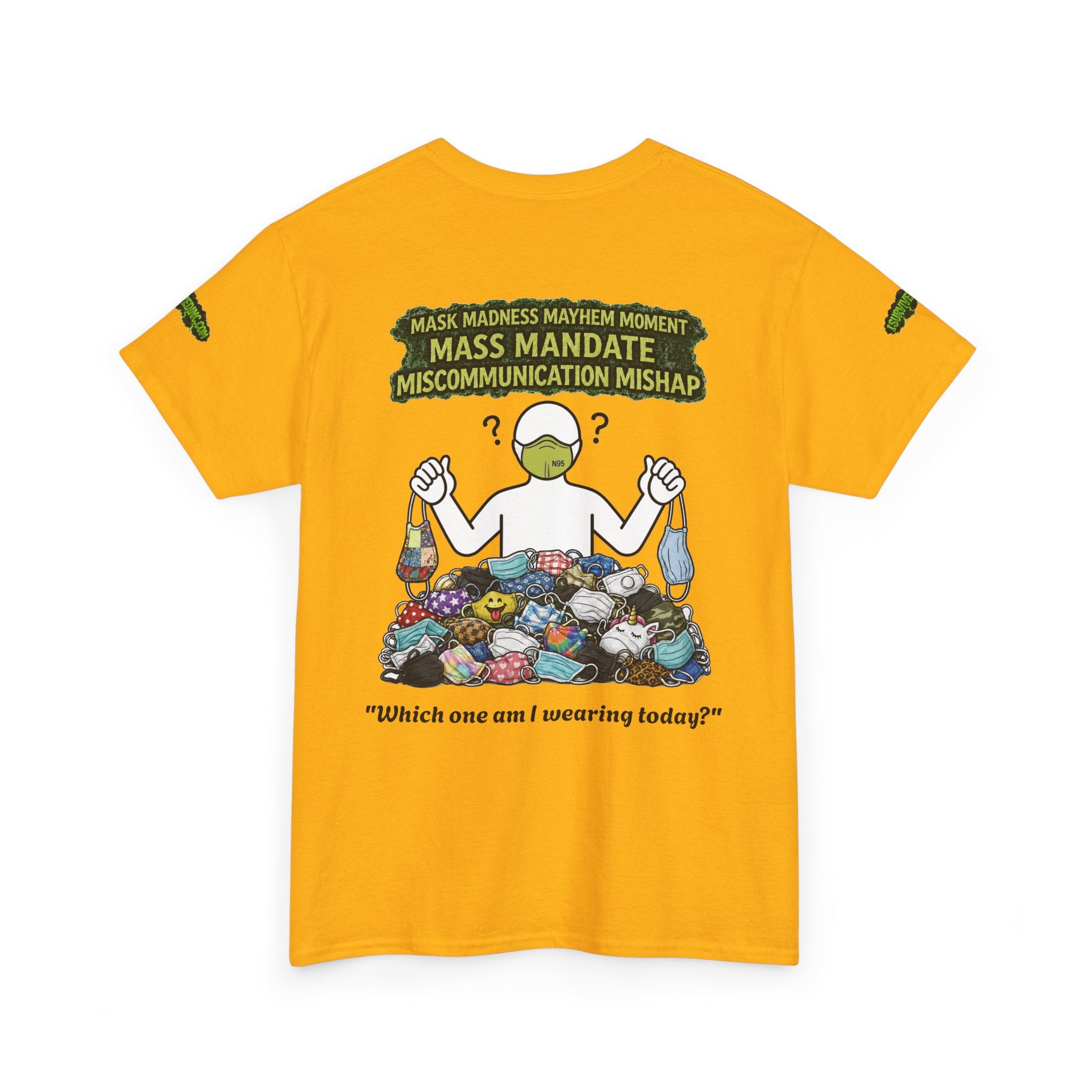 I Survived 2020 — Director's Cut S1:E4 "Mask Madness Mayhem Moment" | Pandemic Edition Unisex Heavy Cotton Tee (SPECIAL EDITION)