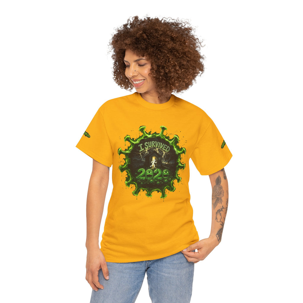 I Survived 2020 — Director's Cut S1:E4 "Mask Madness Mayhem Moment" | Pandemic Edition Unisex Heavy Cotton Tee (SPECIAL EDITION)