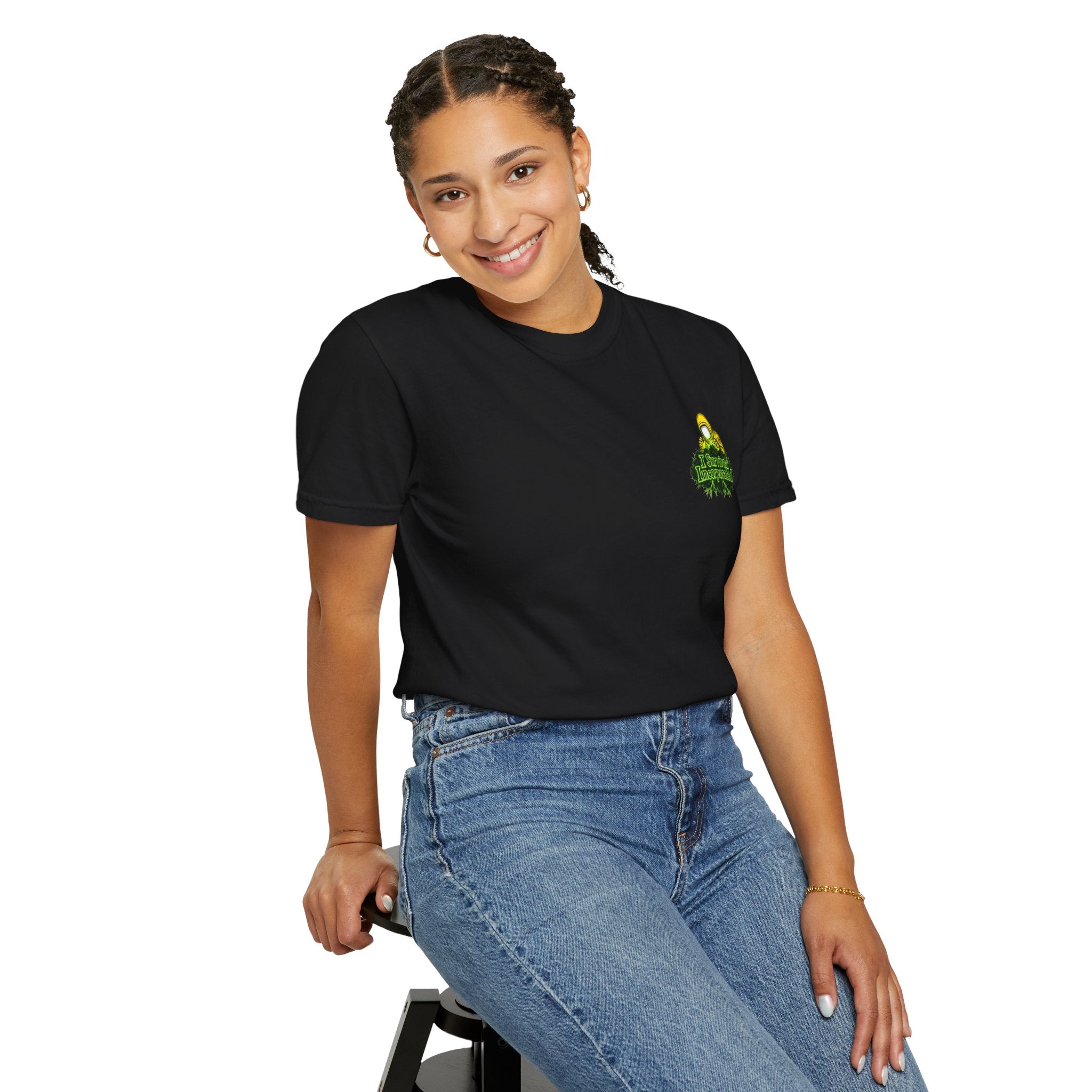 I Survived 2020 — "Please Stand By" Test Pattern Toxic Signal Tee Summer Premiere Unisex Garment-Dyed T-shirt