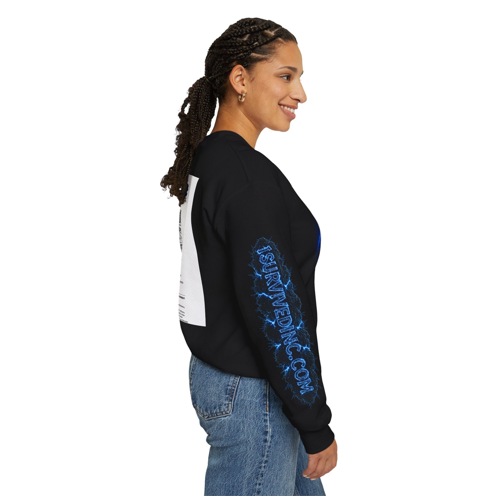 I Survived 2020 — S3:E1 "Quarantine" | Lockdown Edition Documentary Unisex Heavy Blend™ Crewneck Sweatshirt