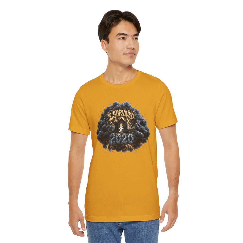 I Survived 2020 — Director's Cut Original Design Teaser Tee | Season 1 Premiere Drop Unisex Jersey Short Sleeve Tee