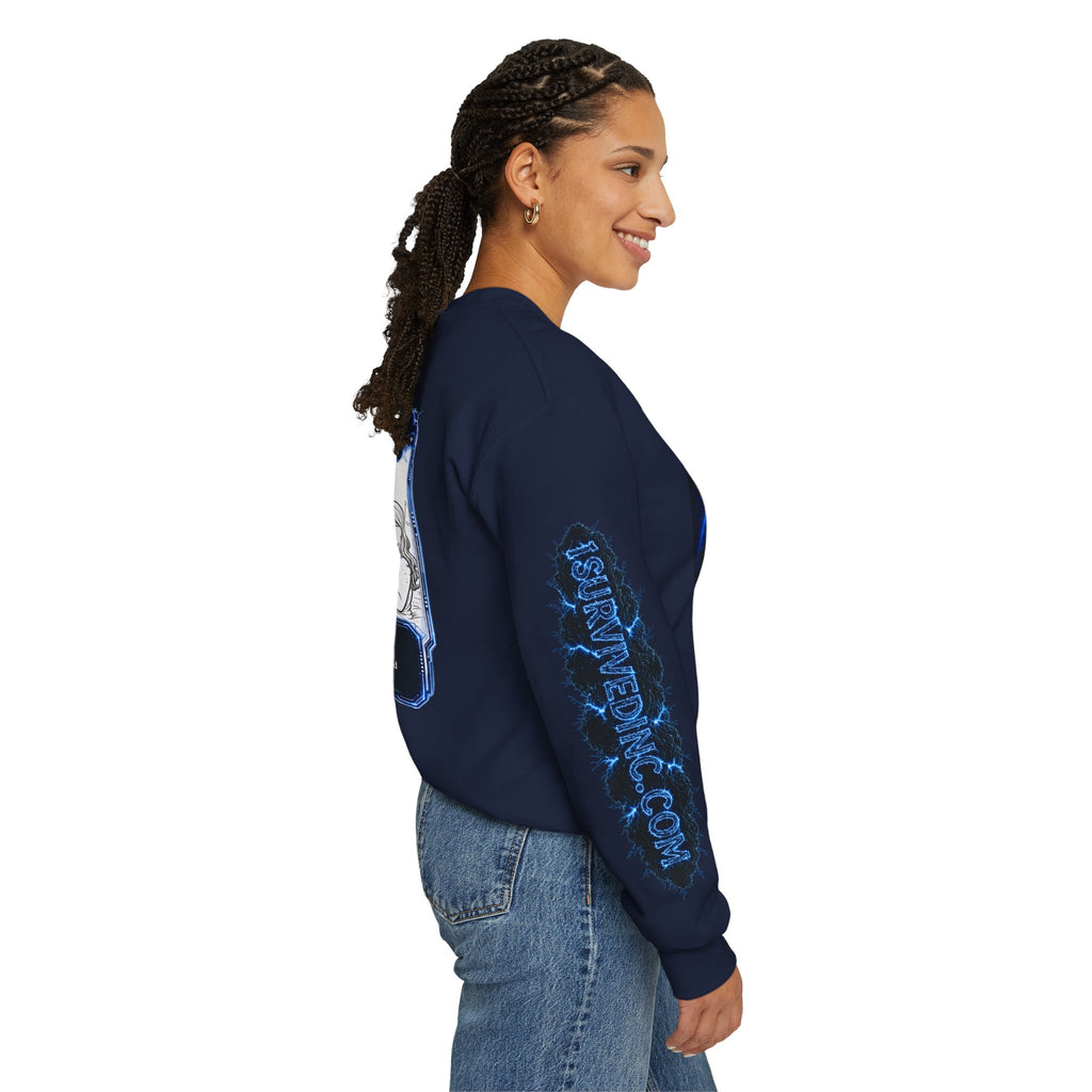 I Survived 2020 — LOCKDOWN S3:E2: Special Edition "Dating Under Lockdown" Unisex Heavy Blend™ Crewneck Sweatshirt