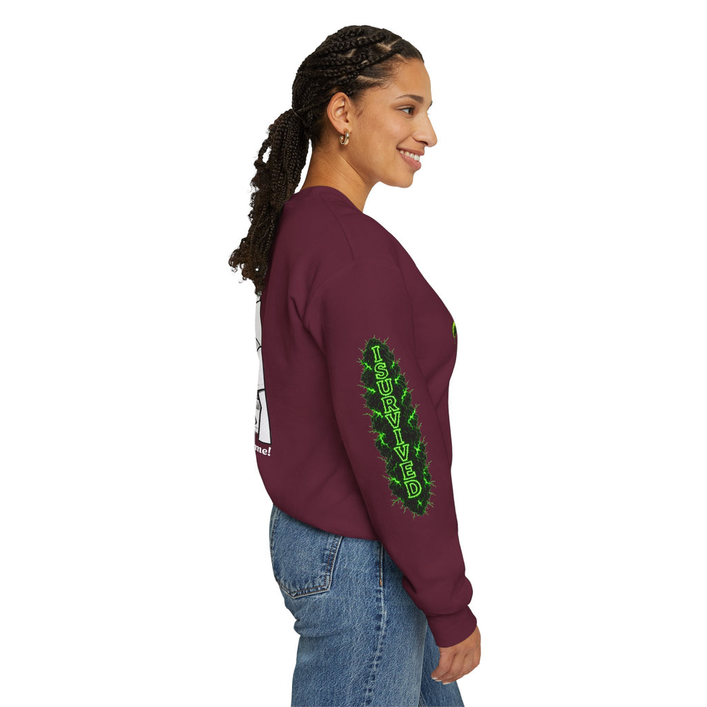 I Survived 2020 — Director's Cut S1:E5 "Delivery Doomsday" | Pandemic Edition Unisex Heavy Blend™ Crewneck Sweatshirt
