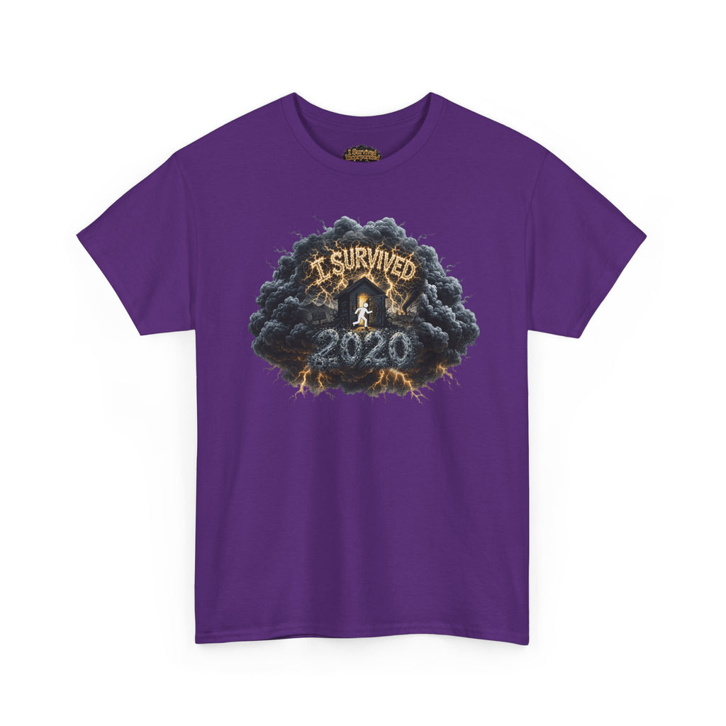 I Survived 2020 — Director's Cut Original Design Teaser Tee | Season 1 Premiere Drop Unisex Heavy Cotton Tee