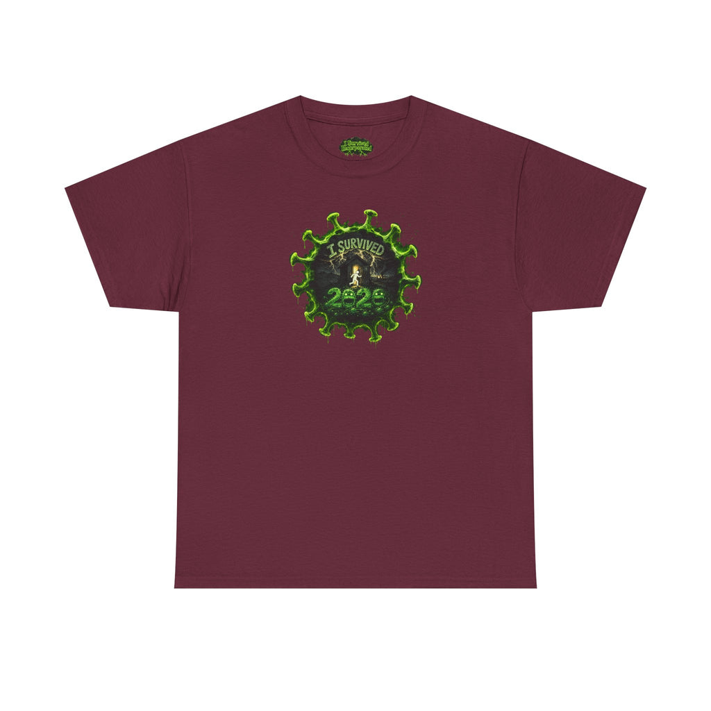 I Survived 2020 — PANDEMIC S1:E2: Director's Cut "The Coming of COVID" Unisex Heavy Cotton Tee