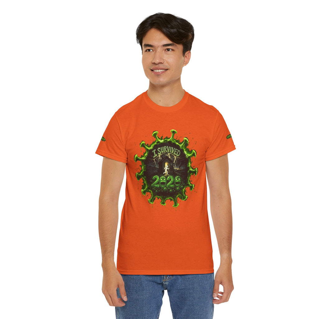 I Survived 2020 — Director's Cut S1:E1 "COVID-19: The Coronavirus" | Pandemic Edition Unisex Heavy Cotton Tee (SPECIAL EDITION)