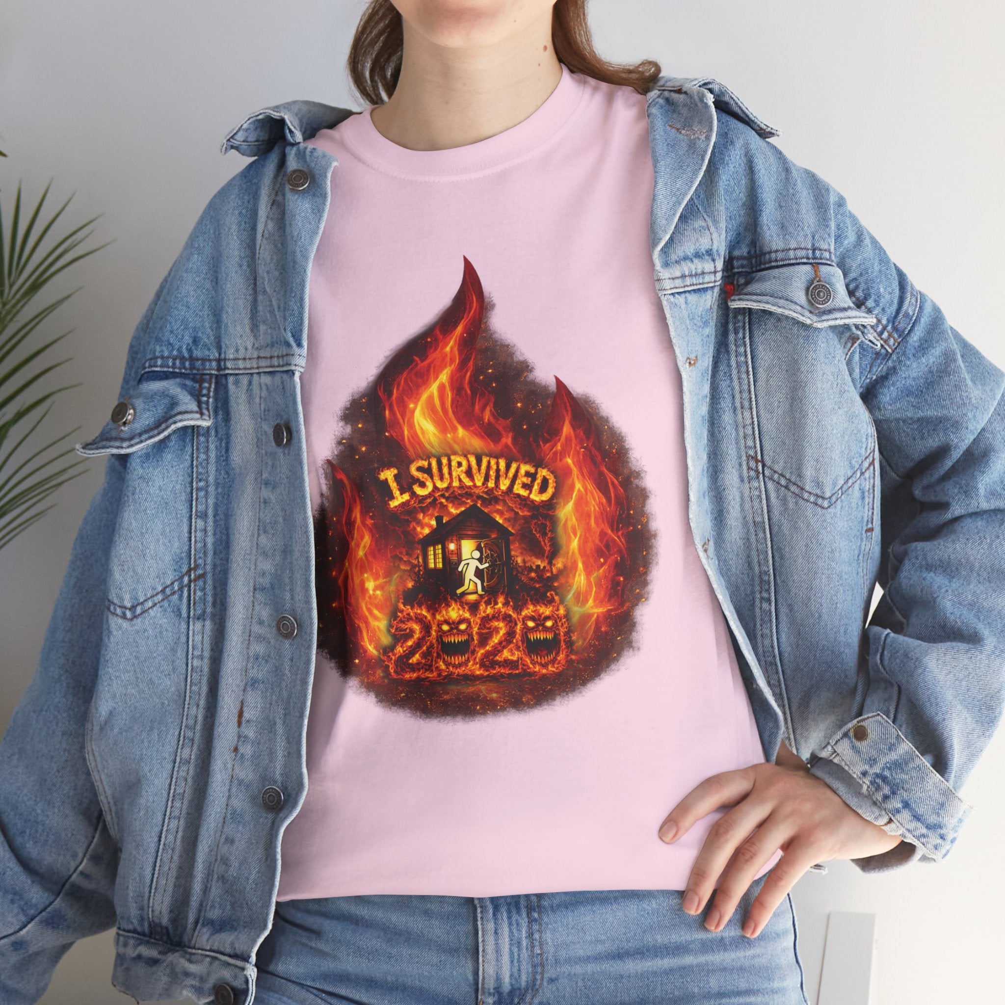 I Survived 2020 — Director's Cut S2:E1 "Berry Creek" | Wildfire Edition Memorial Unisex Heavy Cotton Tee (SPECIAL EDITION)