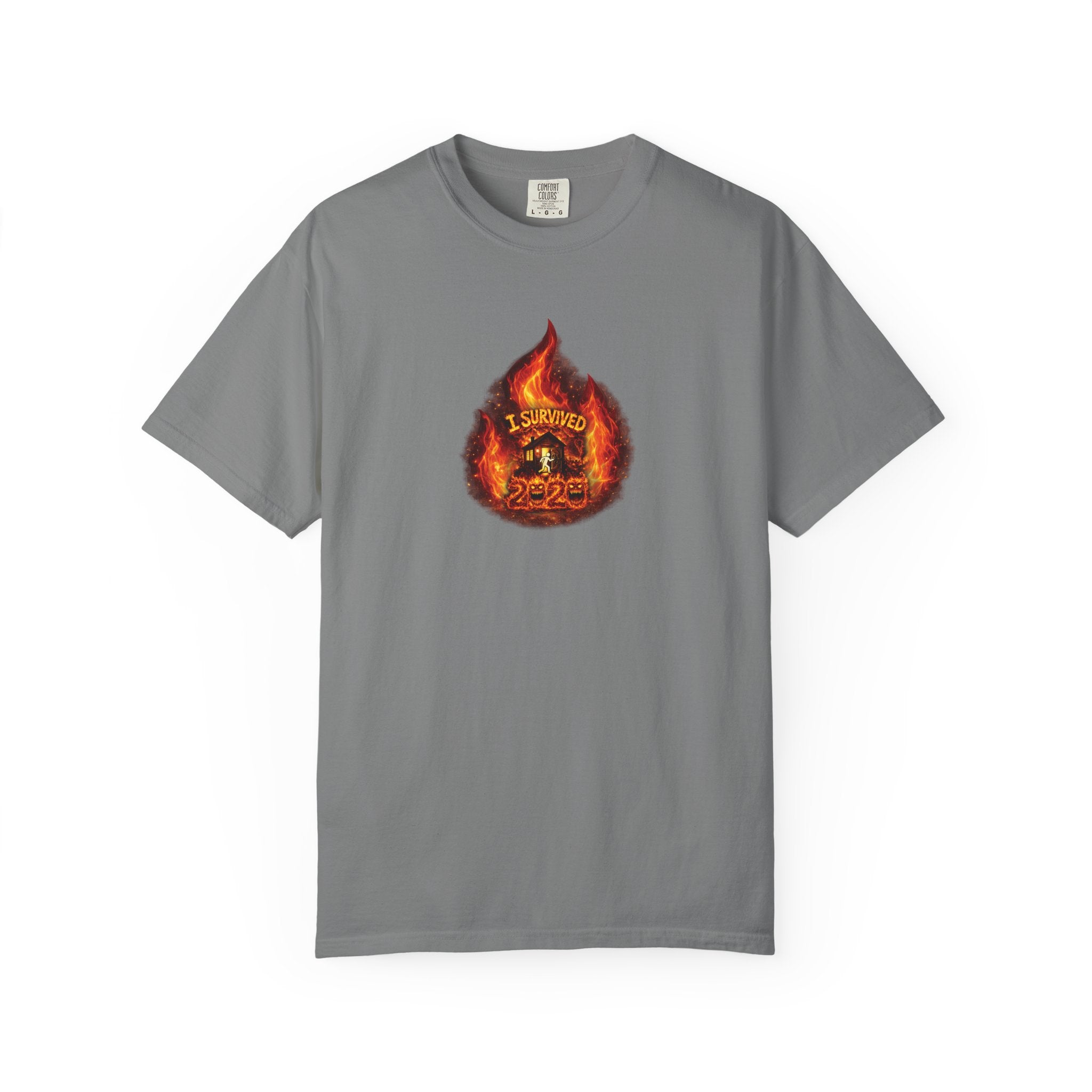 I Survived 2020 — WILDFIRES S2:E3: Director's Cut "The California Wildfires" Memorial Unisex Garment-Dyed T-shirt