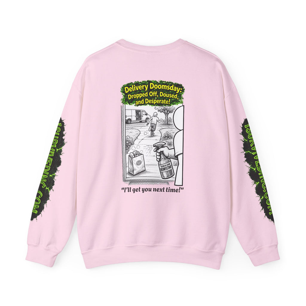 I Survived 2020 — PANDEMIC S1:E5: "Delivery Doomsday" Unisex Heavy Blend™ Crewneck Sweatshirt
