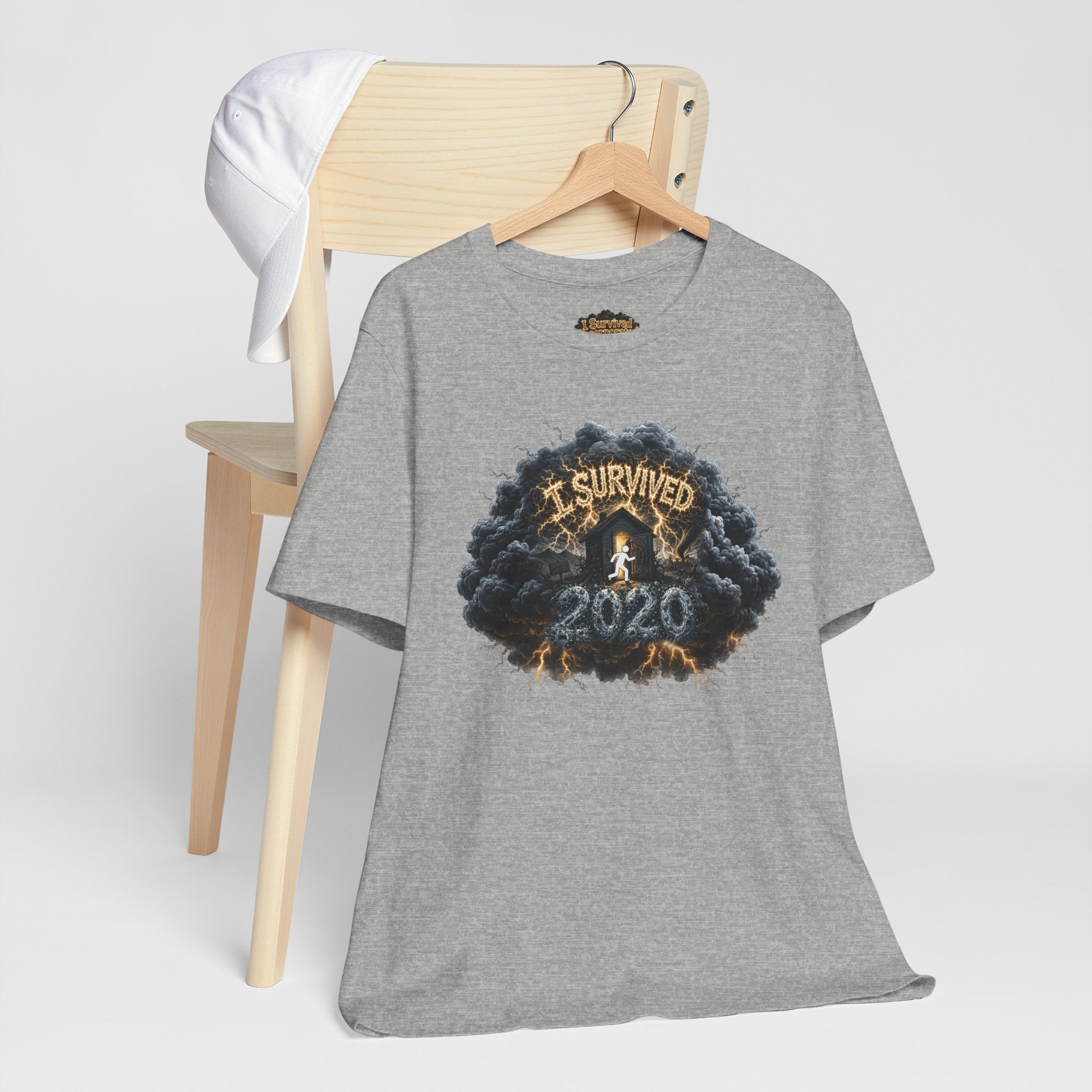 I Survived 2020 — Director's Cut Original Design Teaser Tee | Season 1 Premiere Drop Unisex Jersey Short Sleeve Tee