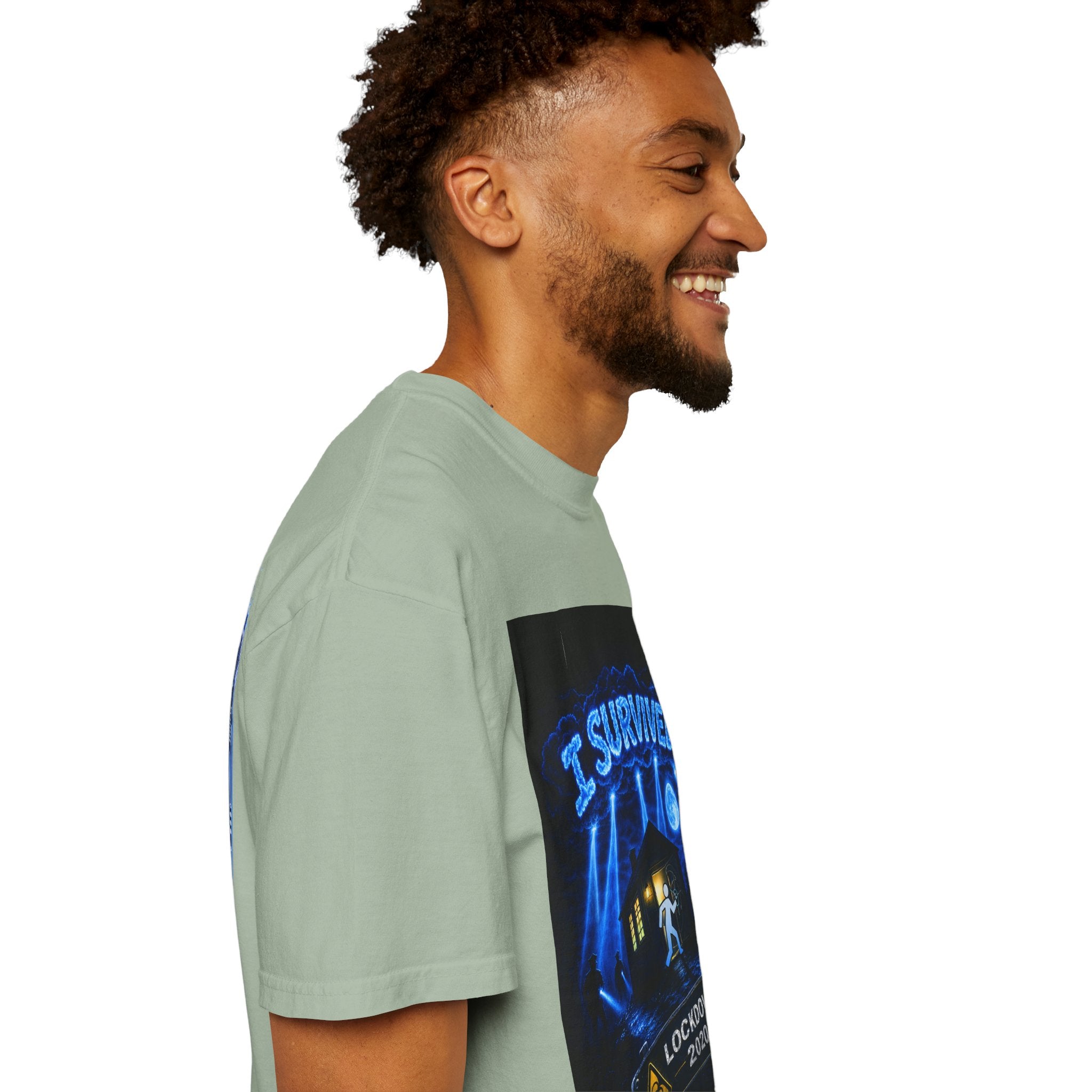 I Survived 2020 — LOCKDOWN S3:E2: "Dating Under Lockdown" Unisex Garment-Dyed T-shirt