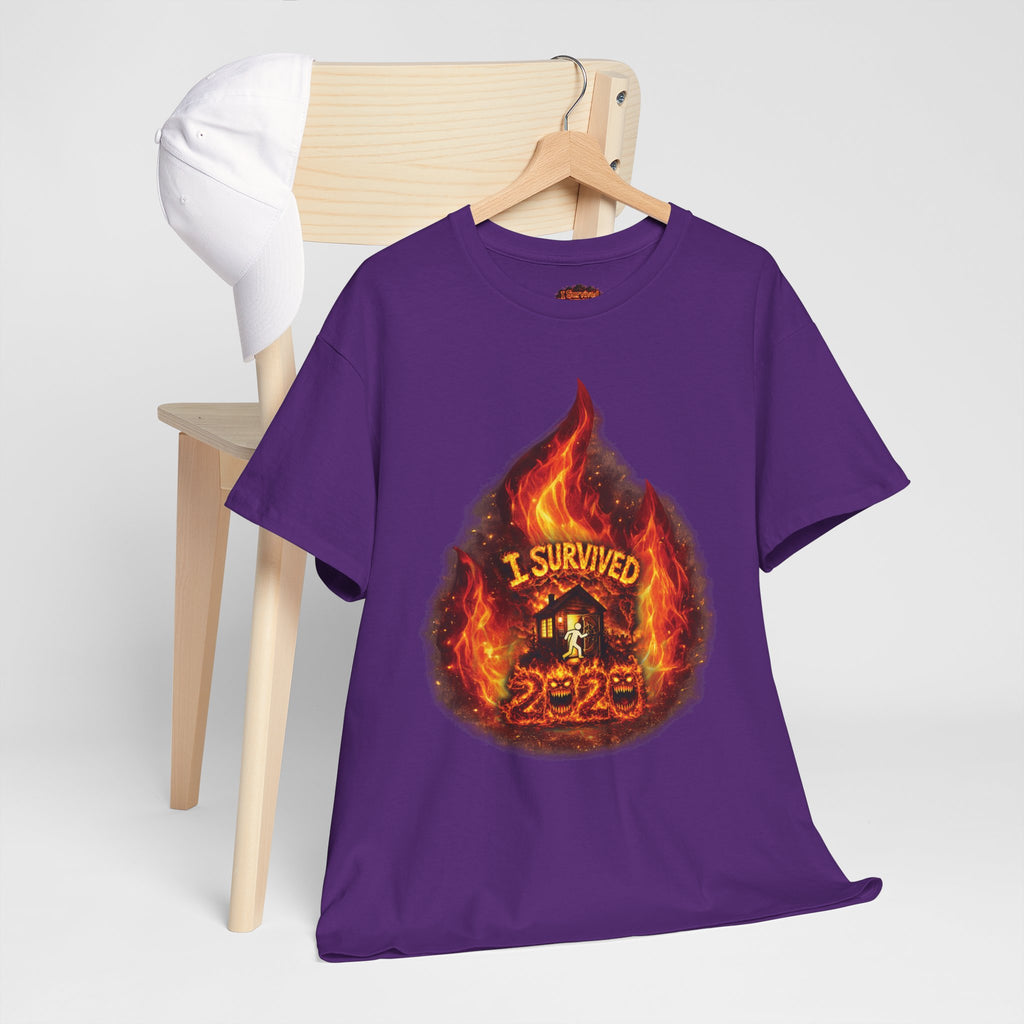 I Survived 2020 — Director's Cut S2:E2 "The Bobcat Fire" | Wildfire Edition Memorial Unisex Heavy Cotton Tee