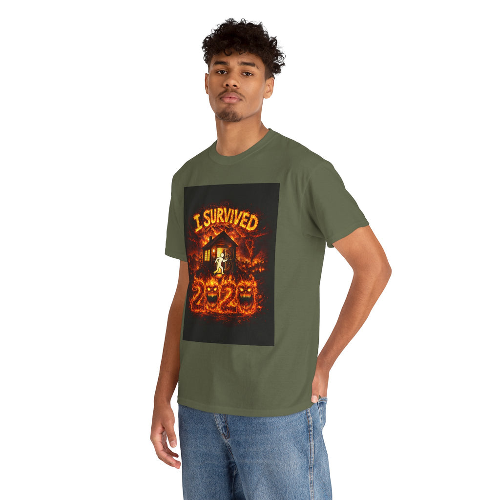 I Survived 2020 — S2:E1 "Berry Creek" | Wildfire Edition Memorial Unisex Heavy Cotton Tee